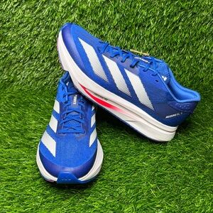 Size 7.5 - Mens Adidas Adizero SL2 Kansas Jayhawks PE Blue Sneakers - JQ0234